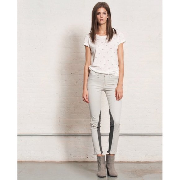 rag & bone • Jodhpur Leather Trim Jeans || Size 25 ~ NWOT! - Picture 2 of 9